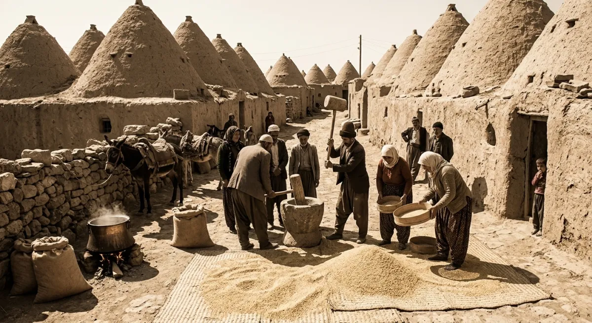 Bulgur Çekme Geleneği ve Mengeneciler