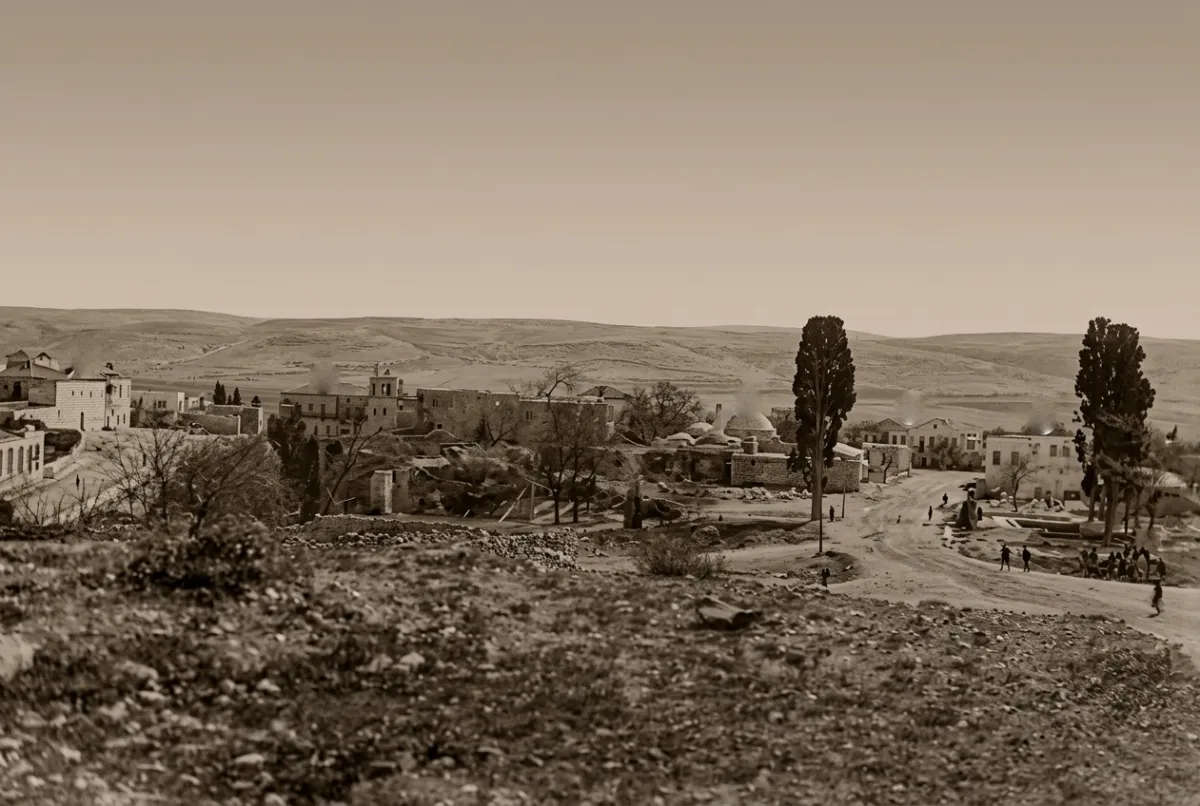 1923 yılı başlarında Bediüzzaman mezarlığı